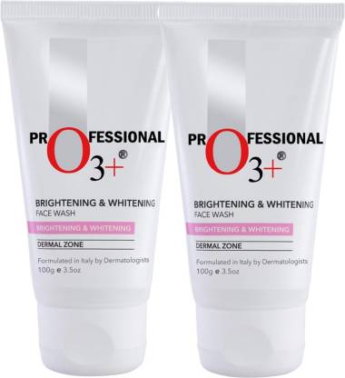 O3+ Professional Brightening & Whitening (Pack Of 2 ) Face Wash