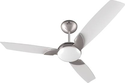 BAJAJ Harrier white with 24 Months Warranty Silent Operation 1200 mm Ceiling Fan