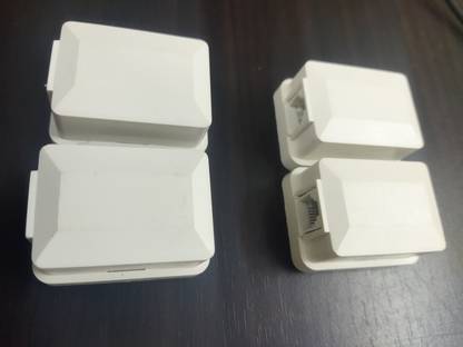 AFTNET TELEPHONE ROZET BOX RJ11 WITH ONE PORT 6P2C PACK OF 4 Gaming Adapter