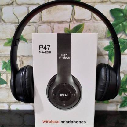 high waves high wave Wireless Headphones with Microphone, Stereo FM Memory Card Bluetooth