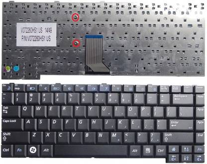 Aykait Samsung R60 R70 R510 R560 P510 P560 Laptop Keyboard Replacement Key