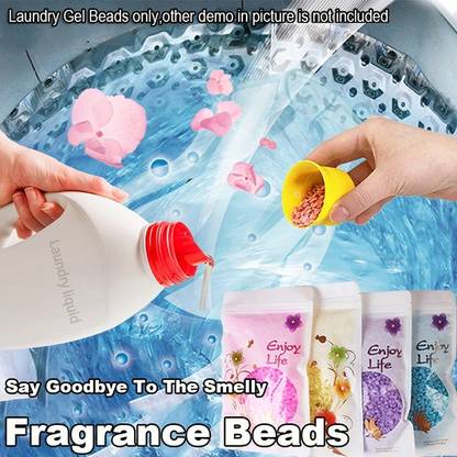Mahek Fragrance Beads Laundry Use Perfume Care Wearing Diffuser Clothes ( Pack Of 2) Multi-Fragrance Liquid Detergent
