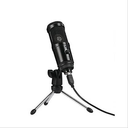 zhizuka A6 USB Condenser Microphone For Singing Recording, VoiceOvers Podcast |PC/Mobile Microphone
