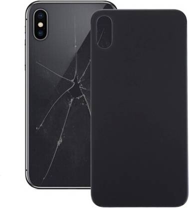 celfixindia APPLE IPHONE XS MAX BACK SPACE GREY COLOUR GLASS REPLACEMENT WITH ADHESIVE GLUE Back Panel