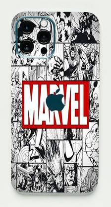 Mclaxa Marvel Series Mobile Back Skin, Marvel Series, Apple Iphone 12 Pro Max Mobile Skin
