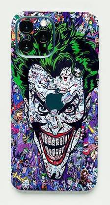 CLAXA Joker Of Vector Apple iPhone 12 Pro Max Back Skin Guard, Joker Of Vector Mobile Skin