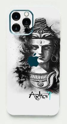 CLAXA Mahadev Trident Back Skin Guard for Iphone 13 Pro Max, Mahadev Trident Mobile Skin