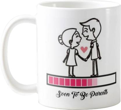 Designer Unicorn Mug Printed Soon to be Parents gift for new parents Ceramic Coffee Mug