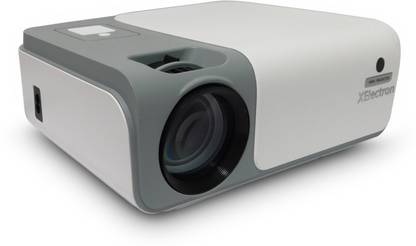 XElectron C50 Android (7500 lm / 2 Speaker / Wireless / Remote Controller) Plus Smart WiFi Full HD with 1080P Native Resolution, 700 ANSI, 4K Support, 4D Keystone, Bluetooth 5.0 & Digital Zoom Projector