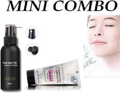 FLENGO Most Beautiful Trending Fixer combo with Primer Foundation Luxury  Primer  - 150 ml