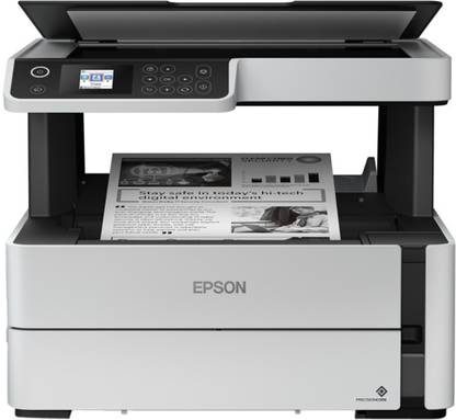 Epson M2140 Multi-function Monochrome Ink Tank Printer (Black Page Cost: 15 Paise)