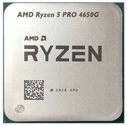 AMD RYZEN 5 PRO 4650G (Open Box OEM Processor) (11MB CACHE) 3.7 GHz Upto 4.2 GHz AM4 Socket 6 Cores 12 Threads 2 MB L2 4 MB L3 Desktop Processor