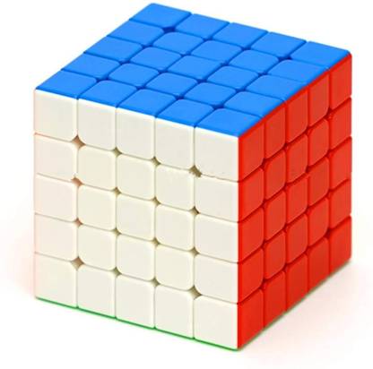 BM RETAIL 5x5 Cube Stickerless High Speed Extra Smooth Puzzle