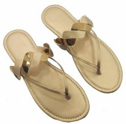 Paduki Women Gold Flats