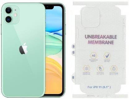CallSmith Back Screen Guard for Apple iPhone 11 Matte Unbreakable Hydrogel, Screen Protector 360 Protection