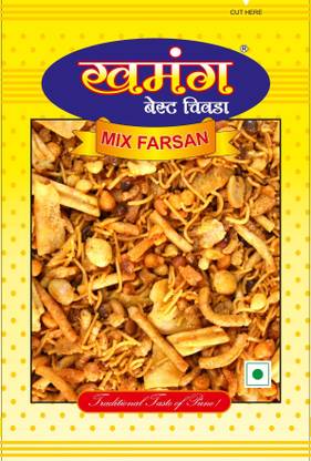 khamang best chiwda Mix Farsan 1kg | Farsan | Namkeen | Misal Farsan (4 x 250 g)