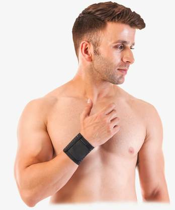 DipNish Adjustable Elasticized Wrist brace with double lock for Men & women Free Size Wrist Support