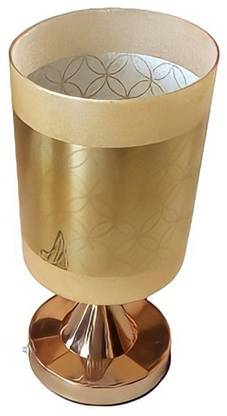 SHARABANI bedlamp gold color round shape Table Lamp