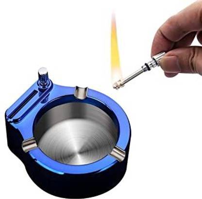 adorrobella FLINT LIGHTER WITH ASH TRAY Pocket Lighter