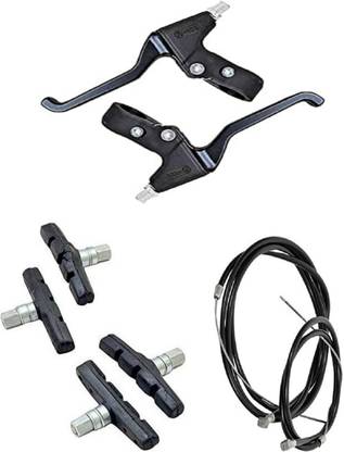 TWAINSKI CYCLE POWER BRAKE 3 IN 1 COMBO OF CLUTCH (BLACK), WIRE AND BRAKE SHOES Bicycle Brake Disk