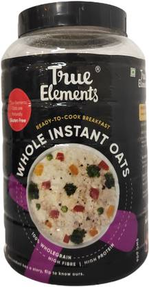 True Elements Whole Instant Oats Plastic Bottle