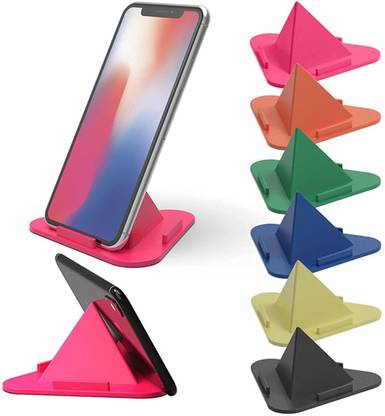 PRT Pyramid Mobile Stand,Multiple Angle,Triangle Shape Phone Holder(Pack of 6) Mobile Holder