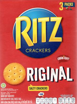 Mondelez International RITZ CRACKER ORIGINAL IMPORTED Salted Biscuit
