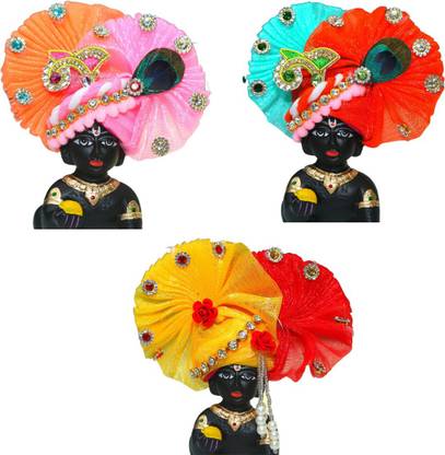 PM Group laadu gopla safa Deity Ornament