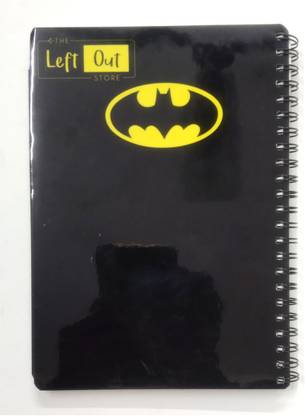 Trusser Left Handed Notebook Batman A5 Notebook Ruled 160 Pages