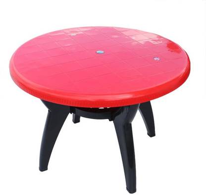 AAMROSE Plastic 4 Seater Dining Table