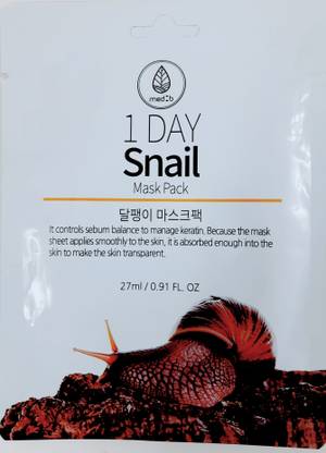 Med B 1 DAY SNAIL MASK PACK
