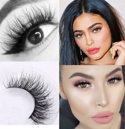 AMOSFIA False Magnetic Eyelashes Day and Night Pack with Glue