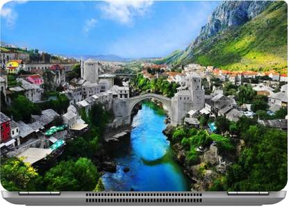 imbue Hill village Laptop Skin Decal 15.6 x 10.3 Inches Digital Quality Digital Quality Vinyl Laptop Decal 15.6