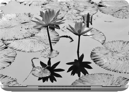 imbue Lotus laptop Skin decal 15.6 X 10.3 Inches Digital Quality Digital Quality vinyl Laptop Decal 15.6