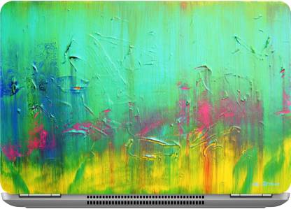 इम्बुए Colours Laptop Skin Decal 15.6 X 10.3 Inches Digital Quality डिजिटल क्वालिटी विनाइल लैपटॉप डीकैल 15.6