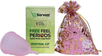 SARVAM CART Large Reusable Menstrual Cup