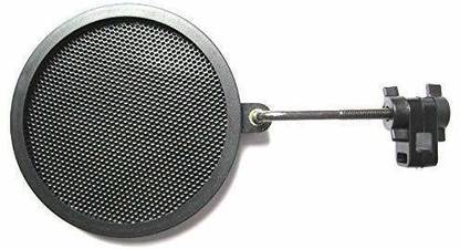 quikprof Mic Pop Filter 8cm for Broadccasting Recording and Karaoke PS-2 Mic Pop Filter