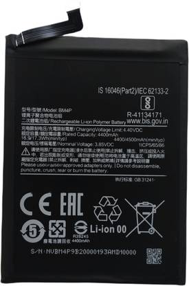 Full Mah Mobile Battery For  Xiaomi Poco X2 BM4P 4500 mAh Original Battery