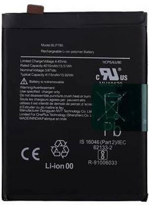 Ecart Mobile Battery For  Oppo Oneplus Nord Original BLP785 (4115mAh)