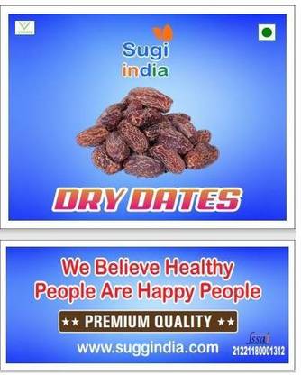 sugiindia Dry dates Holi offer 1 kg (500gX2) 2 pack superb deal Dry Dates