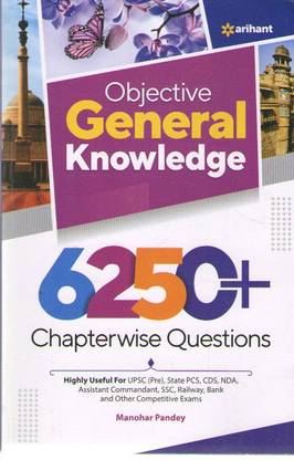 Objective General Knowledge 6250+chapterwise Questions
