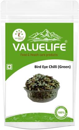 Value Life Bird Eye Chilli (Green) 100g