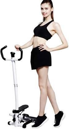 DOLPHY Twisting Stair Stepper Machine | Digital Display and Resistance Bands, for Home, Stepper