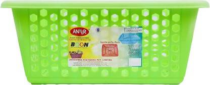 ANKUR Plastic Plastic Storage Large Basket Multipurpose Storage Basket Storage Basket