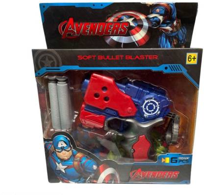 HornFlow Avengers Blaster : Iron Man Guns & Darts