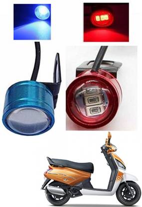 Generox Brake Light For Gusto License Plate Light Motorbike LED for Mahindra (12 V, 18 W)