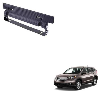 SEMAPHORE Car Auto License Plates Frame Holder Black For Honda CR-V Car Number Plate