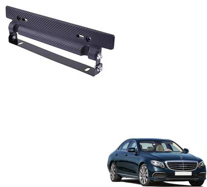 SEMAPHORE Car Auto License Plates Frame Holder Black For Mercedes Benz E-Class Car Number Plate