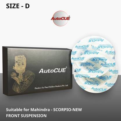 AUTOCUE ( Mahindra-SCORPIO/NEW )Front Suspension Spring buffer (Size-D) Shock Absorber