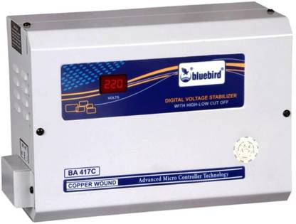 Bluebird BA417C 4 KVA Digital Voltage Stabilizer With HLC ( 170-270 V)